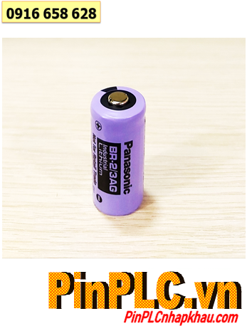 Panasonic BR-2/3AG, Pin nuôi nguồn Panasonic BR-2/3AG (BR17345) lithium 3v 2/3A 1450mAh /Xuất xứ NHẬT 